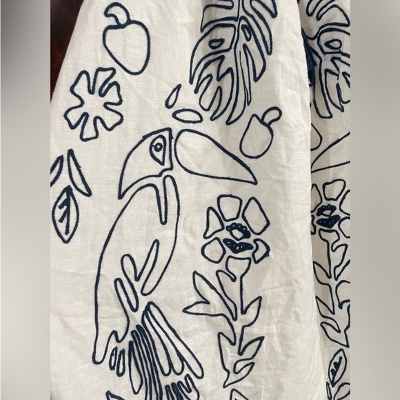 NEW Farm Rio Embroidered Halter Maxi Dress - Picture 11 of 13
